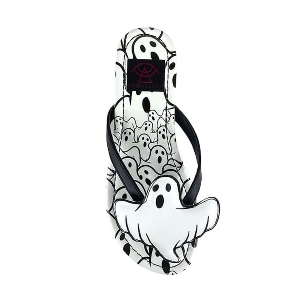 new in box! strangecvlt betty phantom sandal 7 halloween ghost shoe sold out - Picture 1 of 3